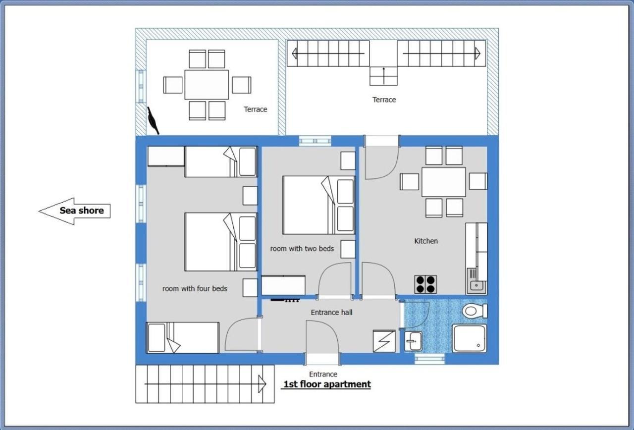 Rose - Apartmani Janovic Luštica Exterior foto
